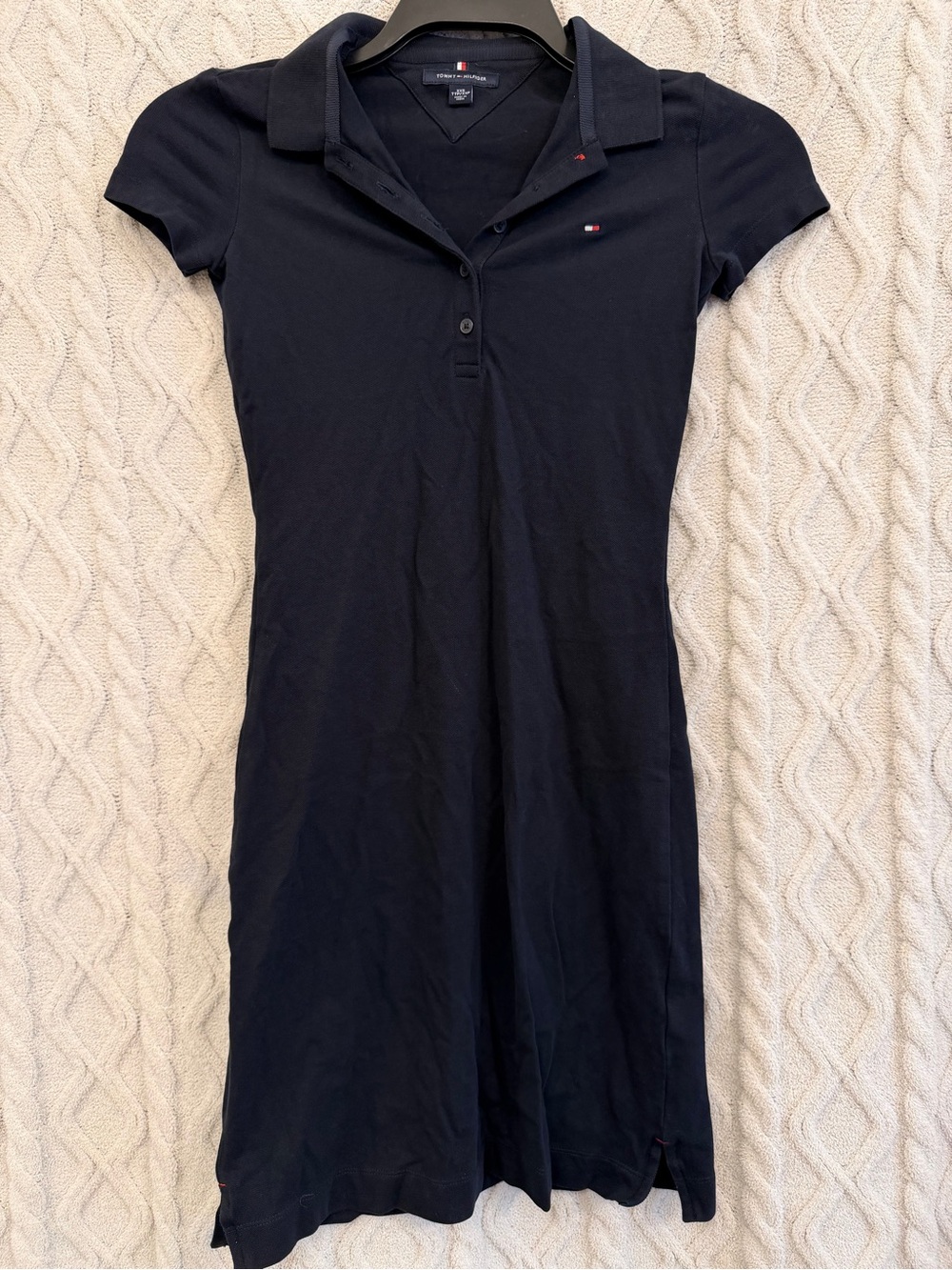 Tommy Hilfiger Dark Navy Polo Shirt Dress